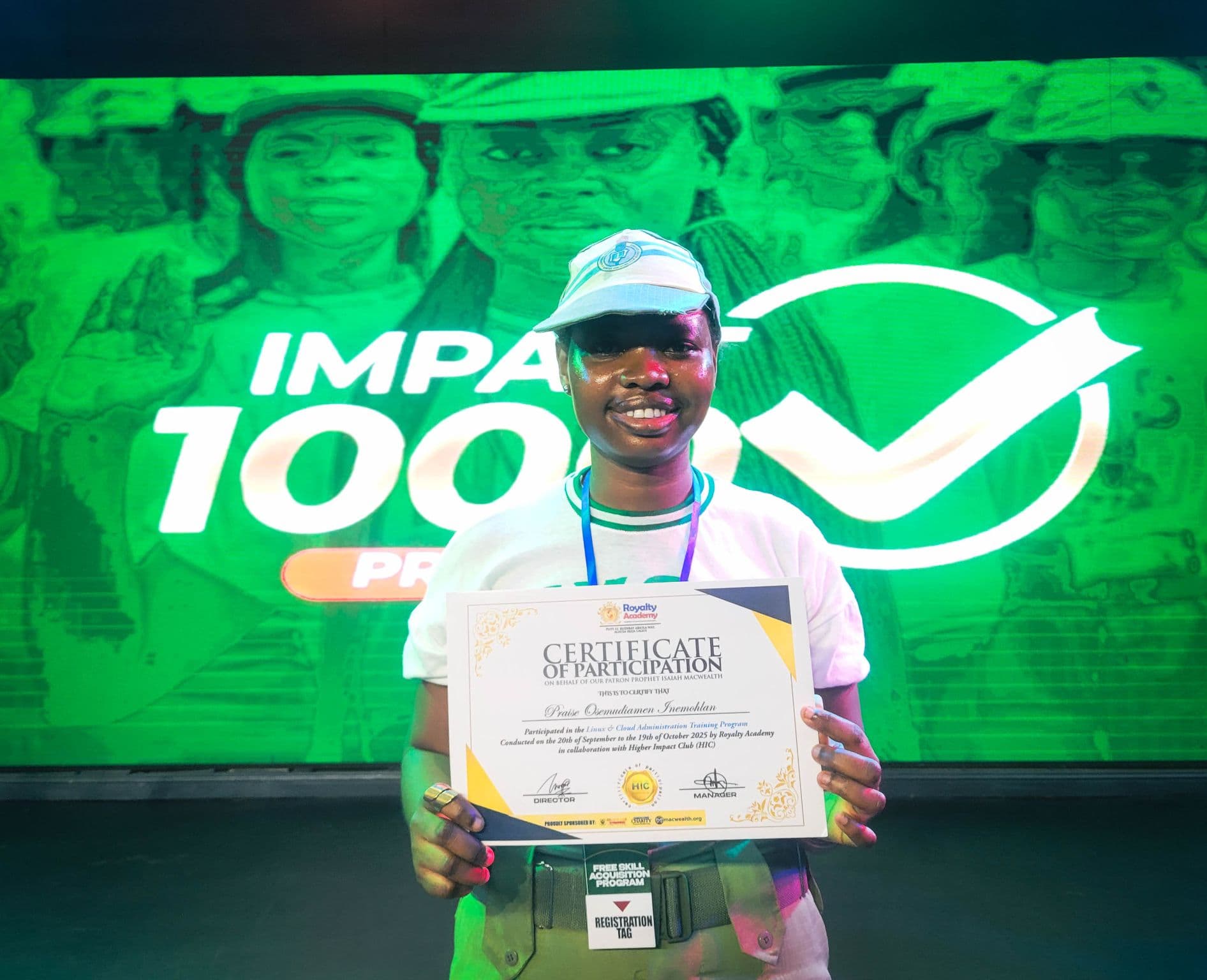 IMPACT 1000 High-Income Skills Training photo, April 2025